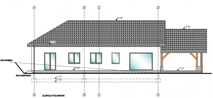 dom jednorodzinny parterowy murowany - śląskie